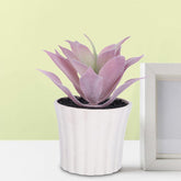 Kuber Industries Artificial Plants for Home Décor|Natural Looking Indoor Fake Plants with Pot|Artificial Flowers for Decoration (Lavender)